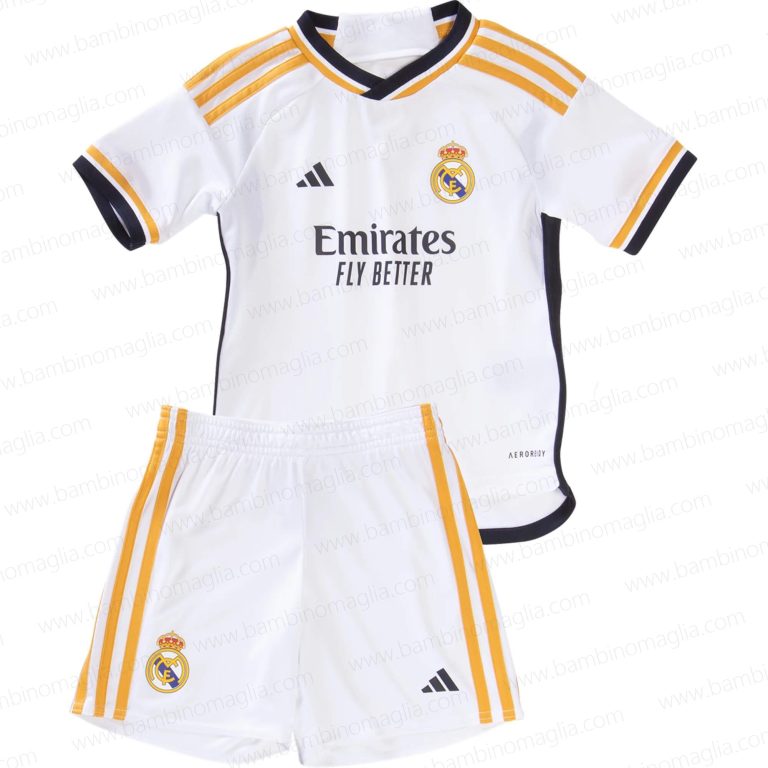 Real Madrid Prima Kit calcio bambino 23/24